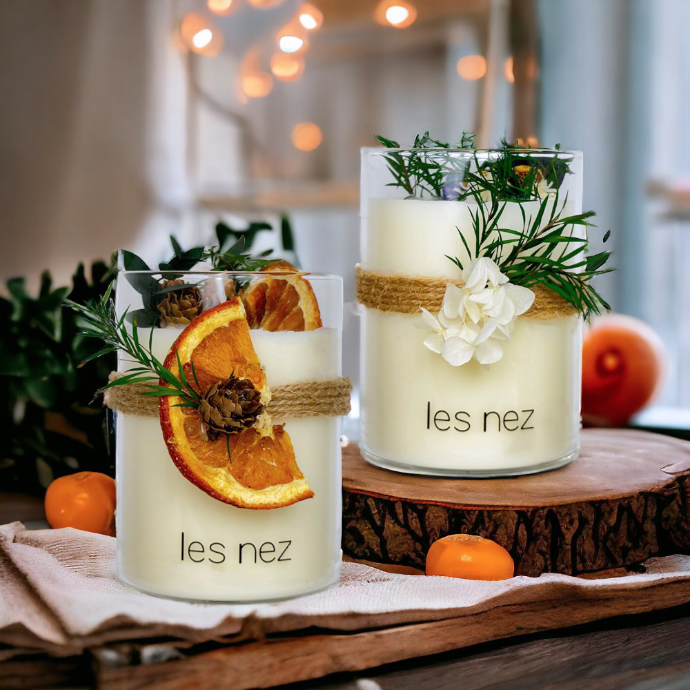 Les nez 香鼻子福利品 璀璨花語 永生花香氛蠟燭禮盒(四款)