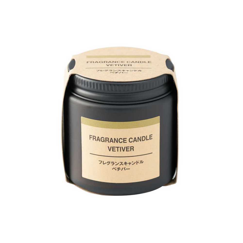 MUJI 無印良品芬香蠟燭.岩蘭草香味/85g