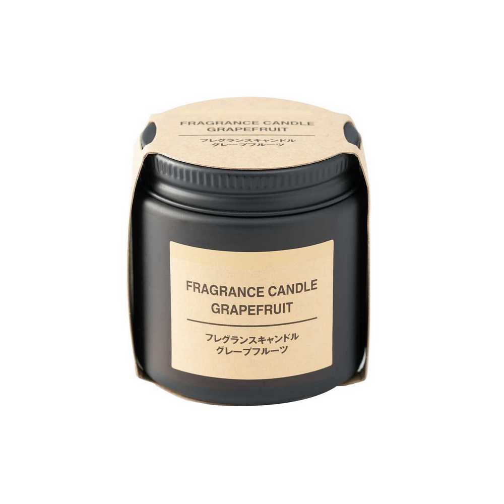 MUJI 無印良品芬香蠟燭.葡萄柚香味/85g