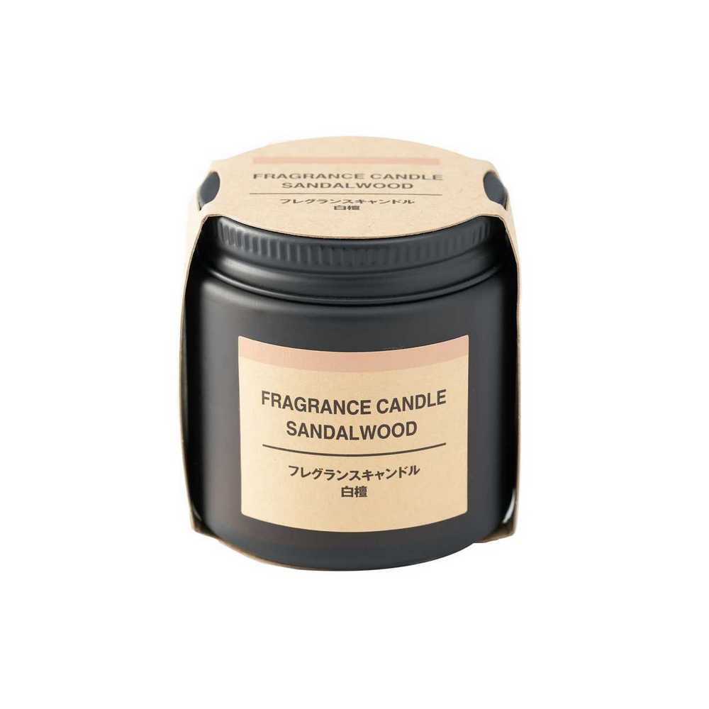 MUJI 無印良品芬香蠟燭.檀香香味/85g