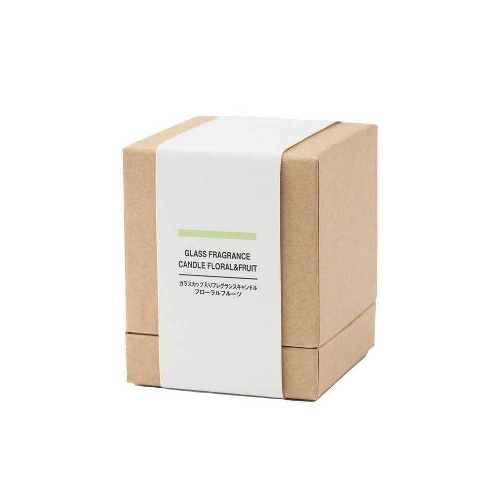MUJI 無印良品附杯芬香蠟燭.花果香味/200g