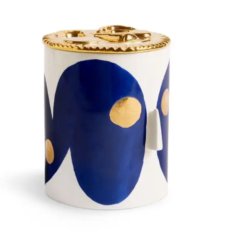 L'OBJET Ruan Hoffmann 精瓷蠟燭-經典面具 3燭芯 1000g