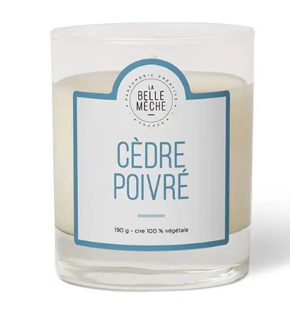 LA BELLE MÈCHE *DC* LA BELLE MÈCHE 雪松胡椒香氛蠟燭